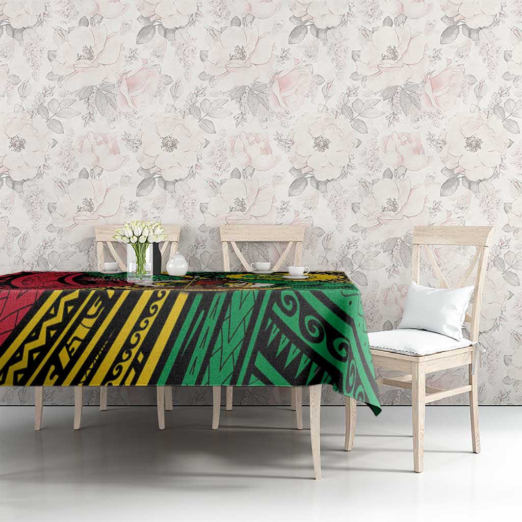 Halo Vanuatu Tablecloth Happy 45th Independence Anniversary LT14 - Polynesian Pride