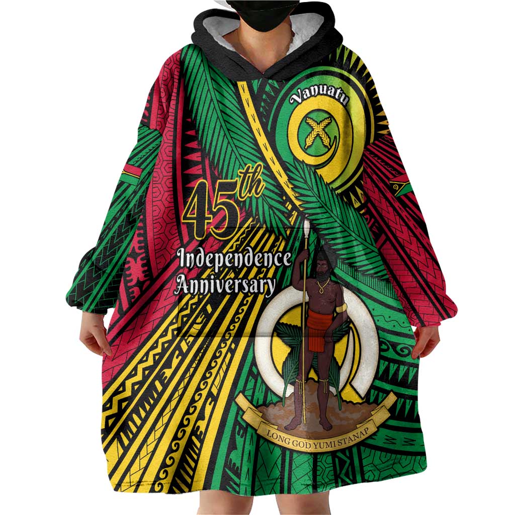 Halo Vanuatu Wearable Blanket Hoodie Happy 45th Independence Anniversary