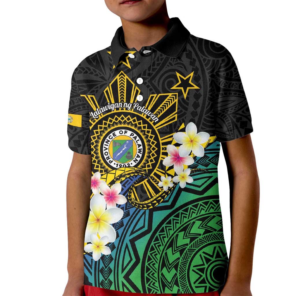 Lalawigan ng Palawan Kid Polo Shirt Philippines Province Land of Promise