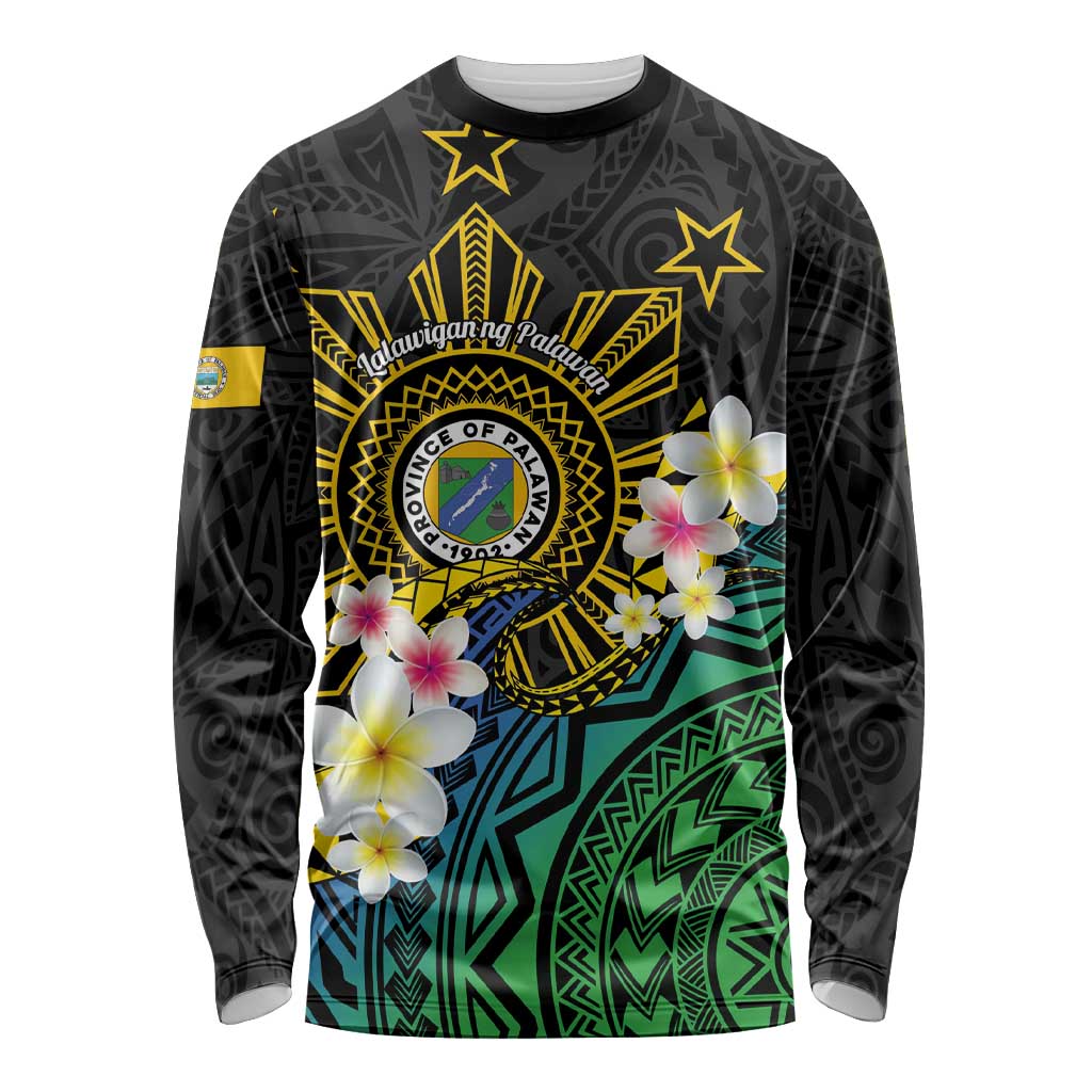 Lalawigan ng Palawan Long Sleeve Shirt Philippines Province Land of Promise