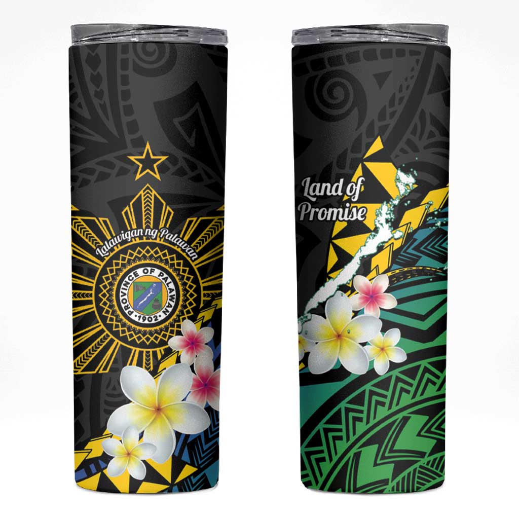 Lalawigan ng Palawan Skinny Tumbler Philippines Province Land of Promise