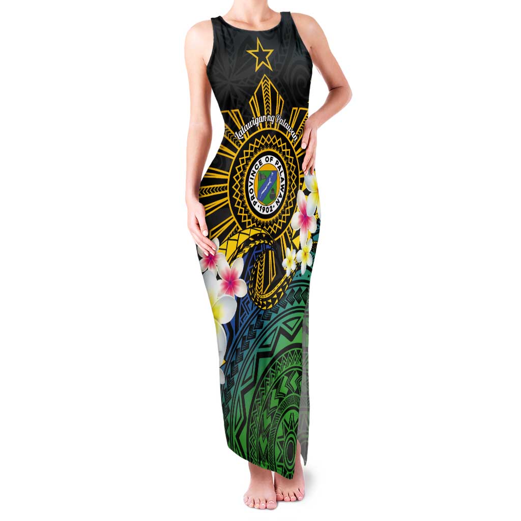 Lalawigan ng Palawan Tank Maxi Dress Philippines Province Land of Promise