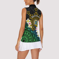 Lalawigan ng Palawan Women Sleeveless Polo Shirt Philippines Province Land of Promise