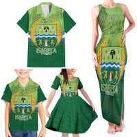 Isabela Philippines Family Matching Tank Maxi Dress and Hawaiian Shirt Queen Province Of The North