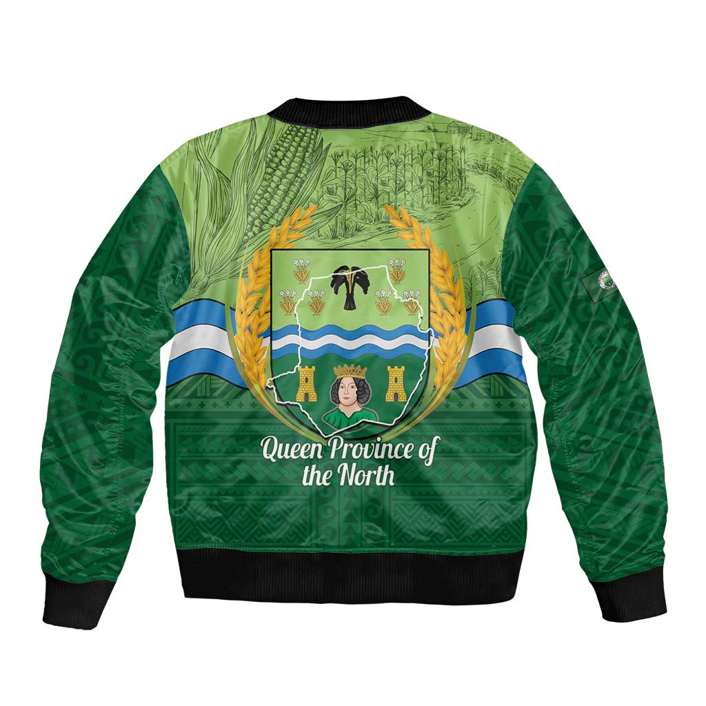 Isabela Philippines Sleeve Zip Bomber Jacket Queen Province Of The North