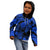 Personalised Polynesian Kid Hoodie Tribal Honu Turtle with Hibiscus Blue Version LT14 - Polynesian Pride