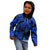 Personalised Polynesian Kid Hoodie Tribal Honu Turtle with Hibiscus Blue Version LT14 - Polynesian Pride