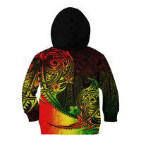 Personalised Polynesian Tribal Kid Hoodie Unique Reggae LT14 - Polynesian Pride