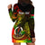 Personalised Vanuatu Hoodie Dress Reggae Polynesia Long God Yumi Stanap LT14 - Polynesian Pride