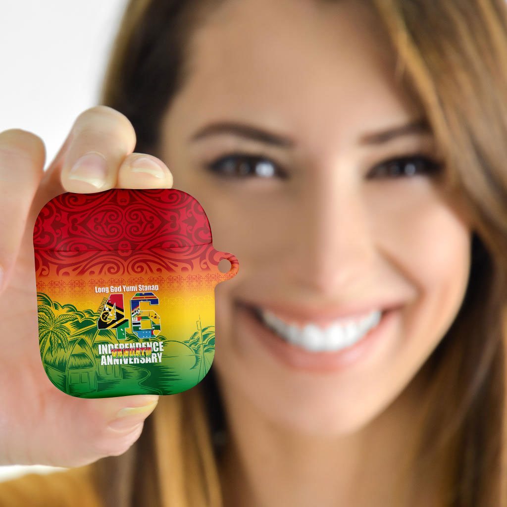 Vanuatu Indipendens Dei AirPods Case Yumi 46th Independence Anniversary LT14 - Polynesian Pride