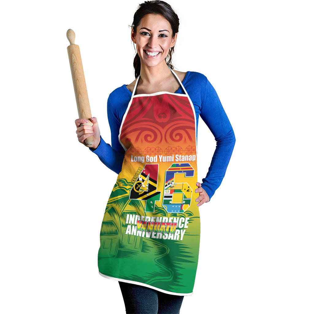 Vanuatu Indipendens Dei Apron Yumi 46th Independence Anniversary LT14 - Polynesian Pride