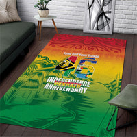 Vanuatu Indipendens Dei Area Rug Yumi 46th Independence Anniversary LT14 Reggae - Polynesian Pride