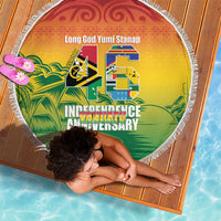 Vanuatu Indipendens Dei Beach Blanket Yumi 46th Independence Anniversary LT14 - Polynesian Pride