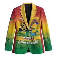 Vanuatu Indipendens Dei Blazer Yumi 46th Independence Anniversary LT14 Unisex Reggae - Polynesian Pride