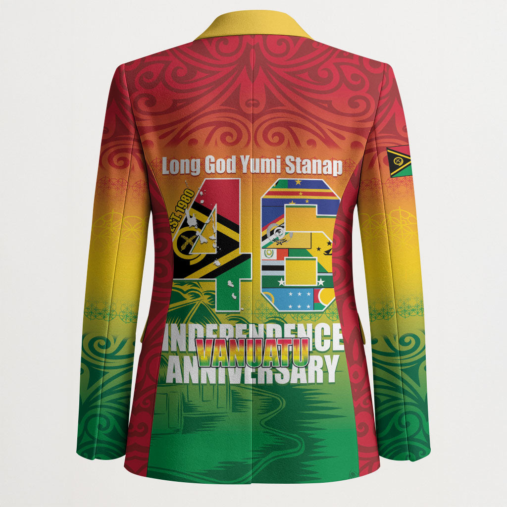 Vanuatu Indipendens Dei Blazer Yumi 46th Independence Anniversary LT14 - Polynesian Pride