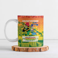 Vanuatu Indipendens Dei Ceramic Mug Yumi 46th Independence Anniversary LT14 Reggae - Polynesian Pride