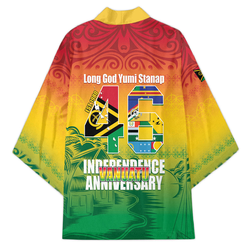 Vanuatu Indipendens Dei Kimono Yumi 46th Independence Anniversary