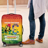 Vanuatu Indipendens Dei Luggage Cover Yumi 46th Independence Anniversary LT14 Reggae - Polynesian Pride