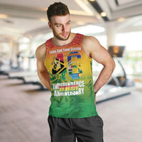 Vanuatu Indipendens Dei Men Tank Top Yumi 46th Independence Anniversary LT14 Reggae - Polynesian Pride