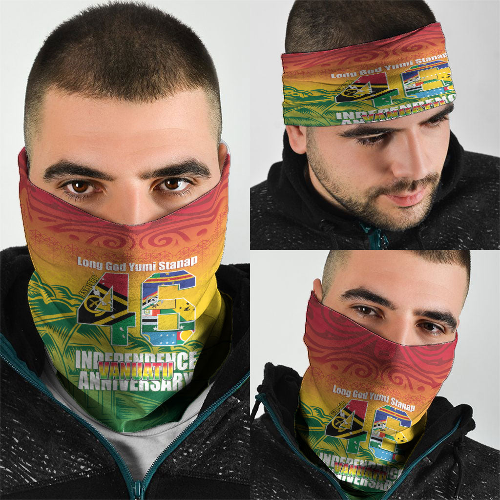 Vanuatu Indipendens Dei Neck Gaiter Yumi 46th Independence Anniversary LT14 - Polynesian Pride