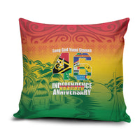 Vanuatu Indipendens Dei Pillow Cover Yumi 46th Independence Anniversary LT14 Reggae - Polynesian Pride