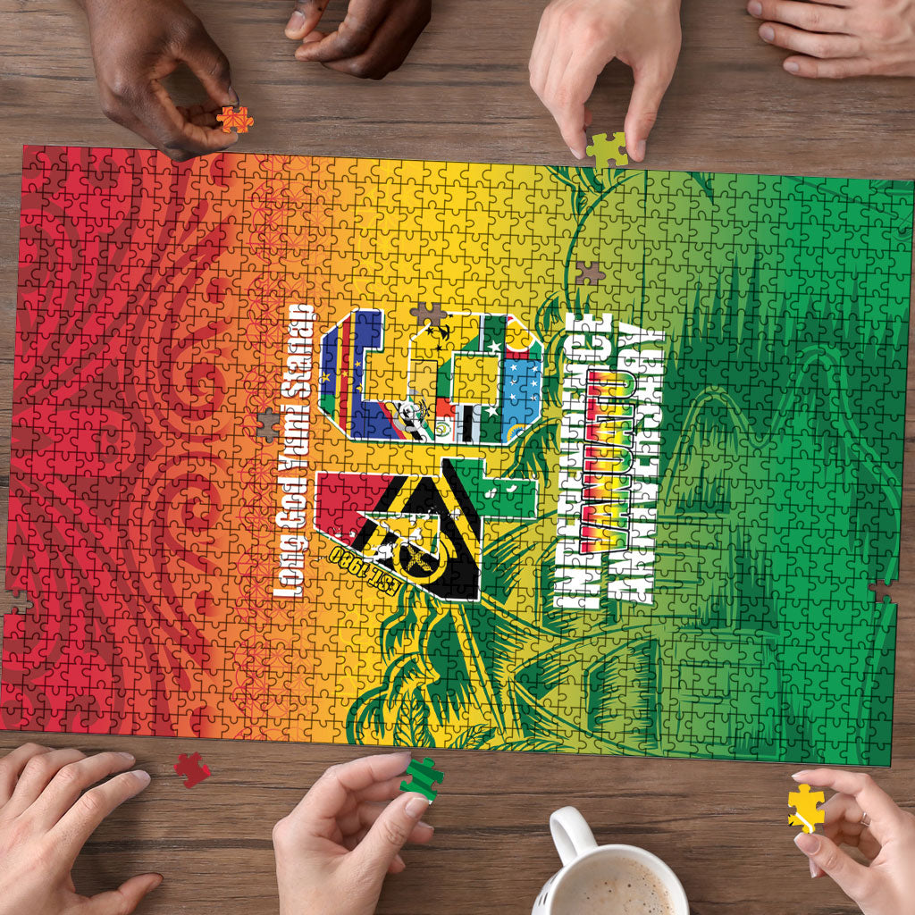 Vanuatu Indipendens Dei Puzzle Yumi 46th Independence Anniversary LT14 - Polynesian Pride