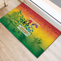 Vanuatu Indipendens Dei Rubber Doormat Yumi 46th Independence Anniversary LT14 - Polynesian Pride