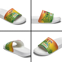 Vanuatu Indipendens Dei Slide Sandals Yumi 46th Independence Anniversary LT14 - Polynesian Pride