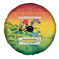 Vanuatu Indipendens Dei Spare Tire Cover Yumi 46th Independence Anniversary