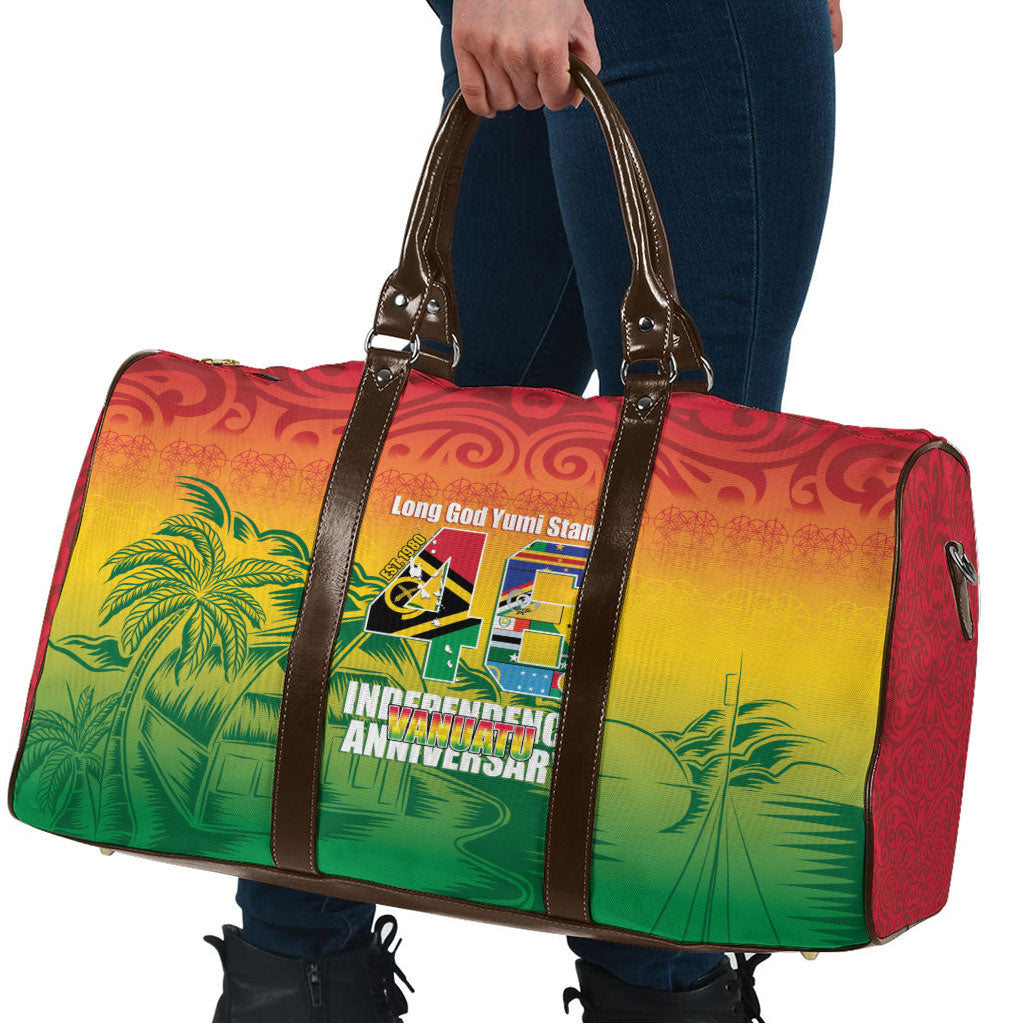 Vanuatu Indipendens Dei Travel Bag Yumi 46th Independence Anniversary LT14 - Polynesian Pride