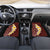 Oxblood Tropical Plumeria With Galaxy Polynesian Art Car Mats