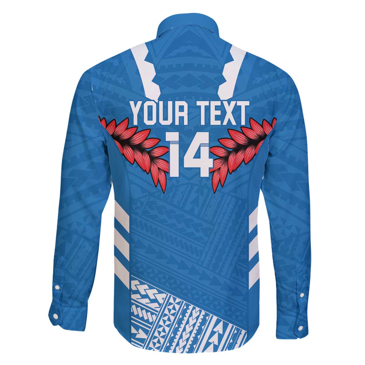 Custom Toa Samoa Rugby Family Matching Off The Shoulder Long Sleeve Dress and Hawaiian Shirt Samoan Siva Tau Uso Aso Uma