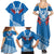 Custom Toa Samoa Rugby Family Matching Summer Maxi Dress and Hawaiian Shirt Samoan Siva Tau Uso Aso Uma