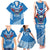 Custom Toa Samoa Rugby Family Matching Tank Maxi Dress and Hawaiian Shirt Samoan Siva Tau Uso Aso Uma