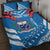 Custom Toa Samoa Rugby Quilt Bed Set Samoan Siva Tau Uso Aso Uma