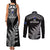 New Zealand Silver Fern Rugby Couples Matching Tank Maxi Dress and Long Sleeve Button Shirts Go All Black 2023 World Cup LT14 - Polynesian Pride