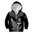 New Zealand Silver Fern Rugby Kid Hoodie Go All Black 2023 World Cup LT14 Zip Hoodie Black - Polynesian Pride