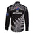 New Zealand Silver Fern Rugby Long Sleeve Button Shirt Go All Black 2023 World Cup LT14 - Polynesian Pride