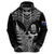 Personalised New Zealand Silver Fern Rugby Hoodie Go All Black 2023 World Cup LT14 - Polynesian Pride