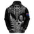 Personalised New Zealand Silver Fern Rugby Hoodie Go All Black 2023 World Cup LT14 - Polynesian Pride