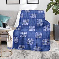 Royal Blue Palaka Quilt Hawaii Blanket Traditional Hawaii-plaid Pattern - Polynesian Pride