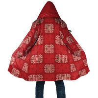 Red Palaka Quilt Hawaii Cloak Traditional Hawaii-plaid Pattern - Polynesian Pride