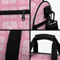 Pink Palaka Quilt Hawaii Duffle Bag Traditional Hawaii-plaid Pattern LT14 - Polynesian Pride