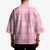 Pink Palaka Quilt Hawaii Kimono Traditional Hawaii-plaid Pattern - Polynesian Pride
