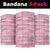 Pink Palaka Quilt Hawaii Neck Gaiter Traditional Hawaii-plaid Pattern LT14