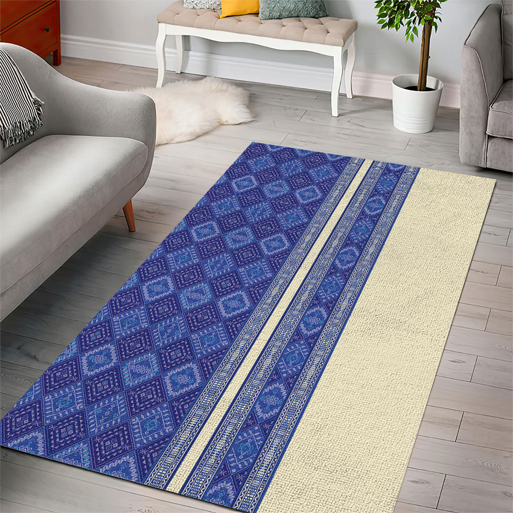 Mabuhay Philippines Festival Area Rug Yakan Modern Filipiniana Inspired LT14 - Polynesian Pride