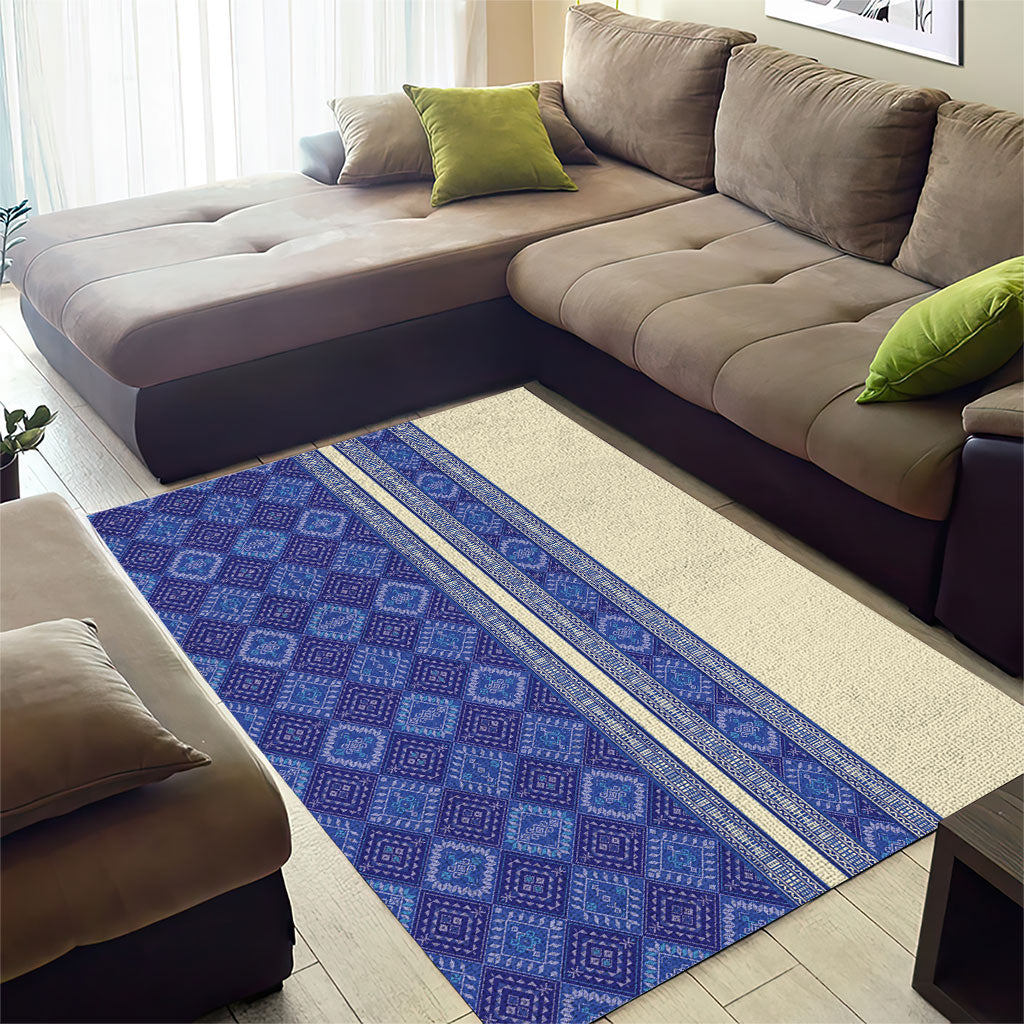 Mabuhay Philippines Festival Area Rug Yakan Modern Filipiniana Inspired LT14 - Polynesian Pride