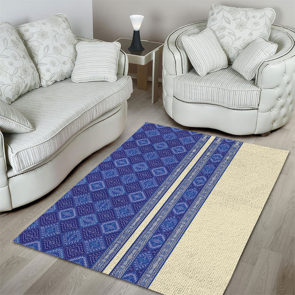 Mabuhay Philippines Festival Area Rug Yakan Modern Filipiniana Inspired LT14 - Polynesian Pride