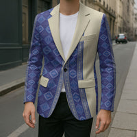 Mabuhay Philippines Festival Blazer Yakan Modern Filipiniana Inspired LT14 - Polynesian Pride