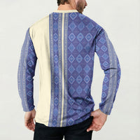 Mabuhay Philippines Festival Button Sweatshirt Yakan Modern Filipiniana Inspired LT14 - Polynesian Pride